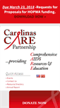 Mobile Screenshot of carolinascare.org